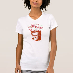T-shirt Je vous élève un Chomsky