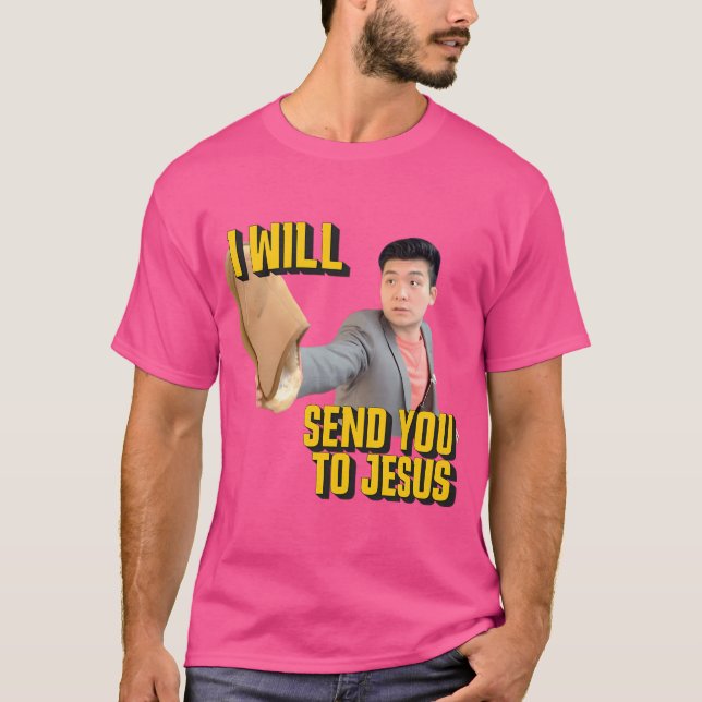 T-shirt Je Vous Enverrai À Jésus (Devant)