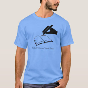 T-shirt Je vous éviscérerai dans la fiction