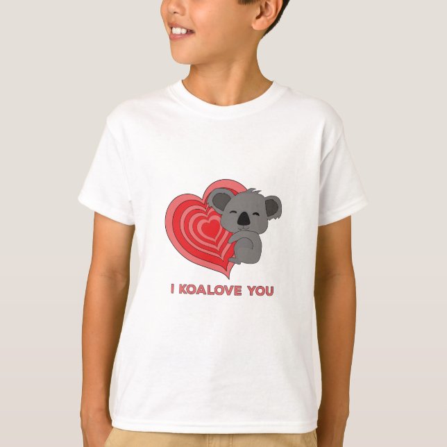 T-shirt Je vous Koalove (Devant)