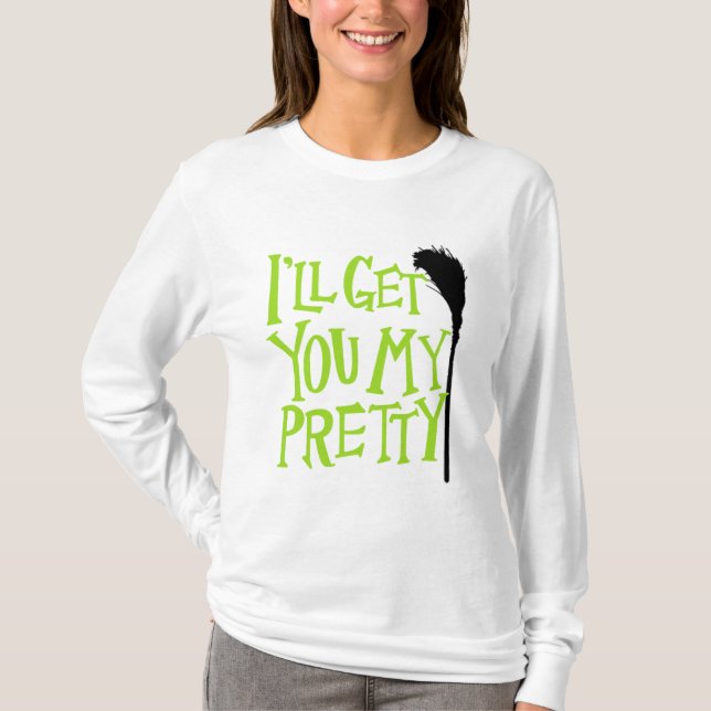 T-shirt je vous obtiendrai ma jolie conception (Devant)