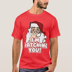 T-shirt Je vous regarde Noël Père Noël