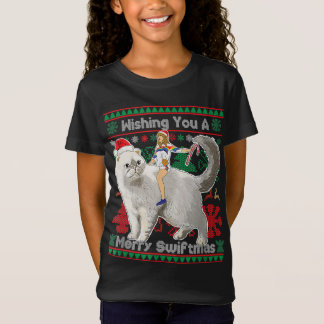 T-Shirt Je Vous Souhaite Un Joyeux Swiftmas Laid Noël Swea