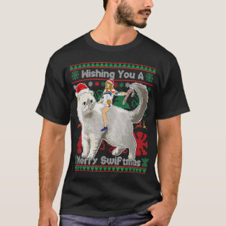 T-shirt Je Vous Souhaite Un Joyeux Swiftmas Laid Noël Swea