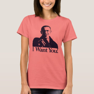 T-shirt Je Vous Veux ! Barack Obama Shirt