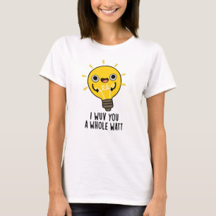 T-shirt Je Vous Veux Un Puzzle D'Électricité Drôle En Watt