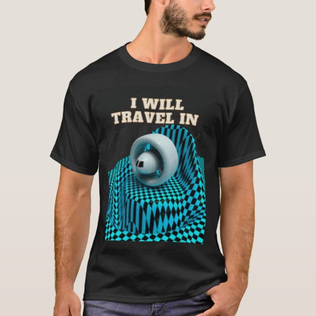 T-shirt Je voyagerai à (Devant)