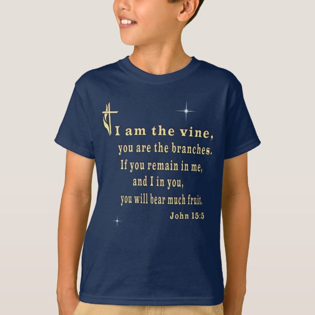 T-shirt Jean 15:5 (Devant)
