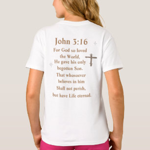 T-shirt Jean 3:16