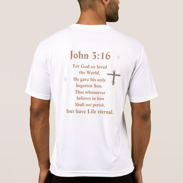 T-shirt Jean 3:16 (Dos)