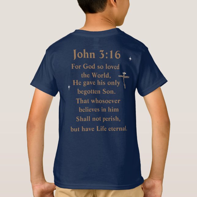 T-shirt Jean 3:16 (Dos)