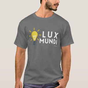T-shirt Jean 8:12 : Lux Mundi (Lumière du Monde)