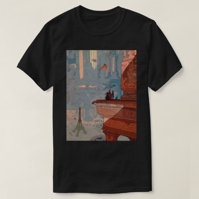 T-shirt Jean Giraud (107) (Design devant)