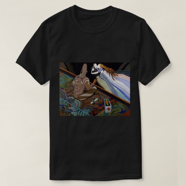 T-shirt Jean Giraud, 1938 - 2012, FranceMoebius imaginativ (Design devant)