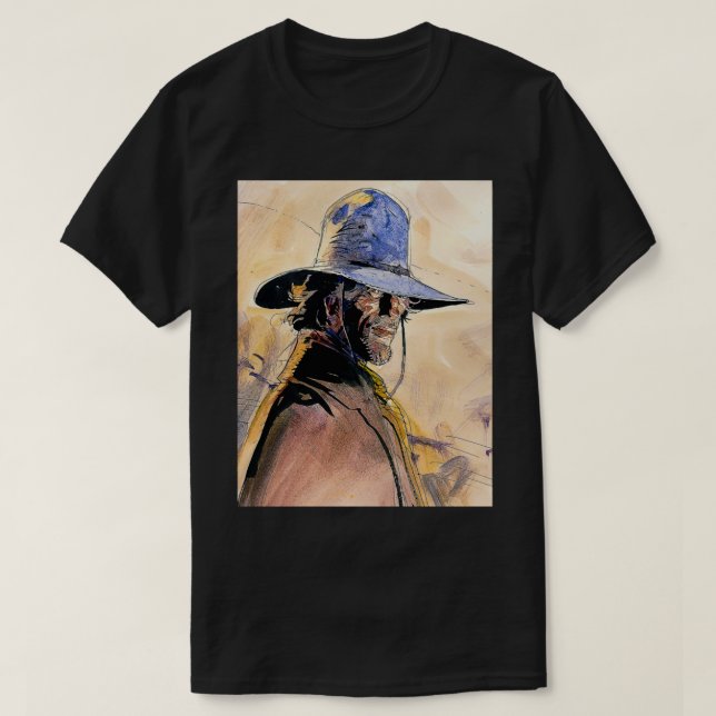 T-shirt jean giraud art Classique (Design devant)