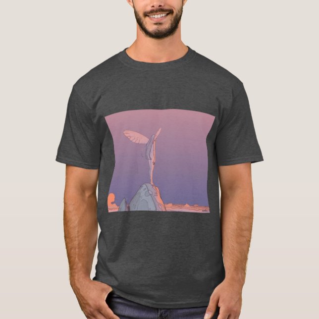 T-shirt Jean Giraud Moebius ami (Devant)