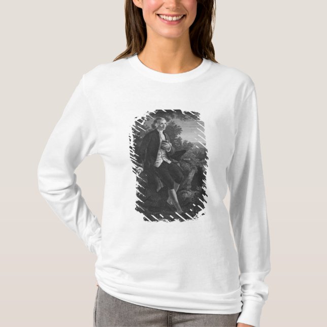 T-shirt Jean-Jacques Rousseau composant 'Emile (Devant)