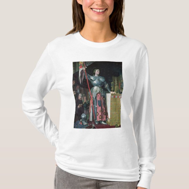 T-shirt Jeanne d'Arc au couronnement du Roi Charles (Devant)