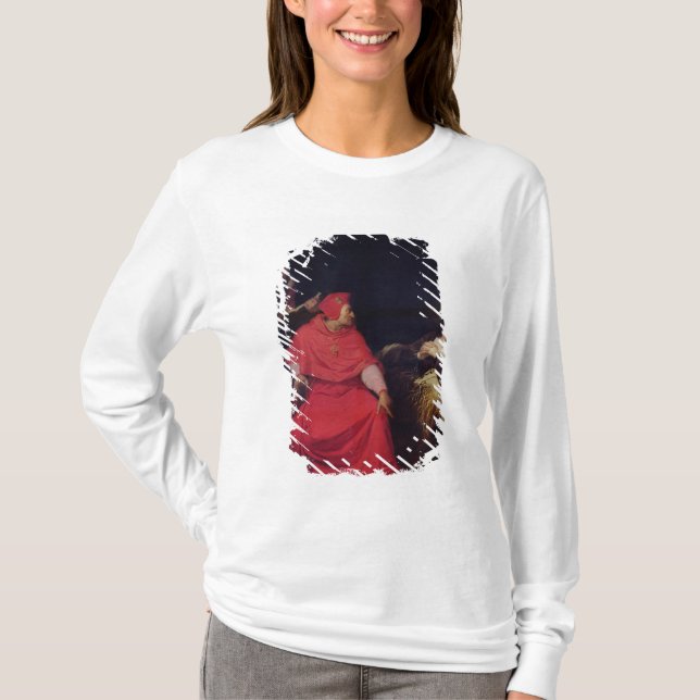 T-shirt Jeanne d'Arc et le cardinal de Winchester (Devant)