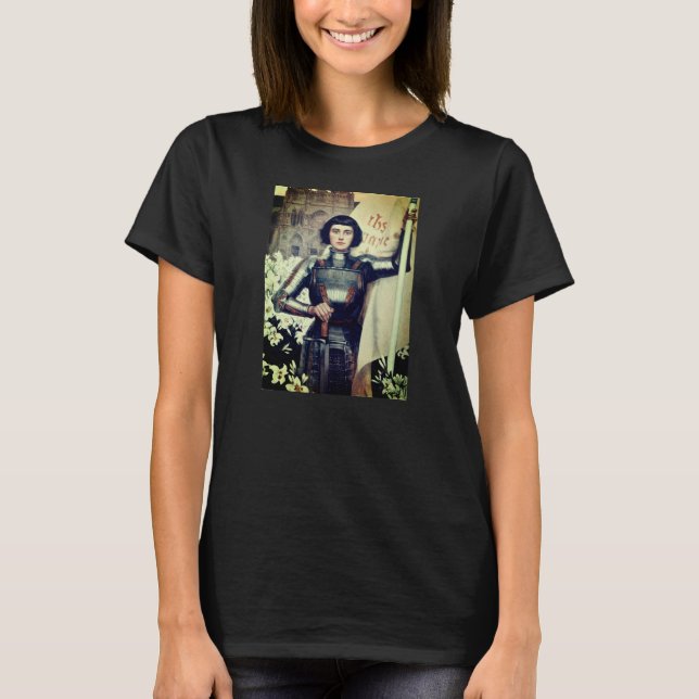 T-shirt Jeanne d'Arc (illustration Albert Lynch) (Devant)