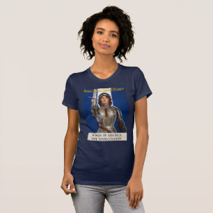 T-shirt Jeanne d'Arc : La servante d'Orléans, héroïne du c