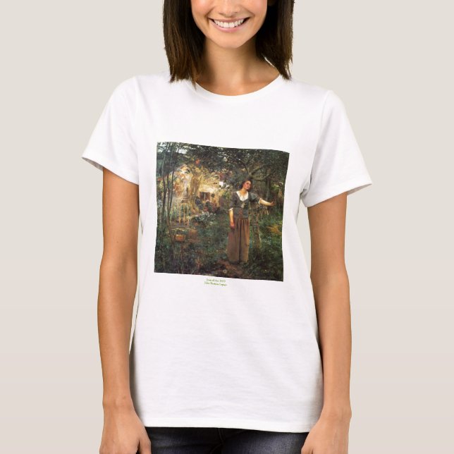 T-shirt Jeanne d'Arc par Jules Bastien Lepage (Devant)