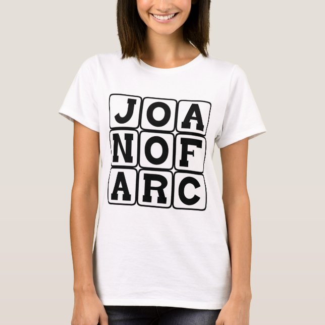 T-shirt Jeanne d'Arc, Saint et Martyr (Devant)