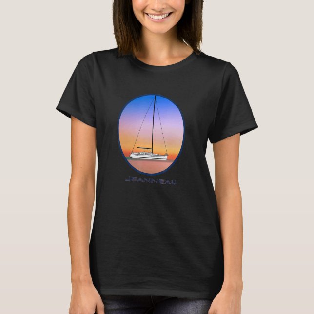 T-shirt Jeanneau Boats (Devant)
