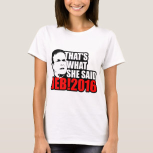 T-shirt Jeb Bush 2016