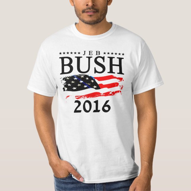 T-shirt Jeb Bush 2016 (Devant)