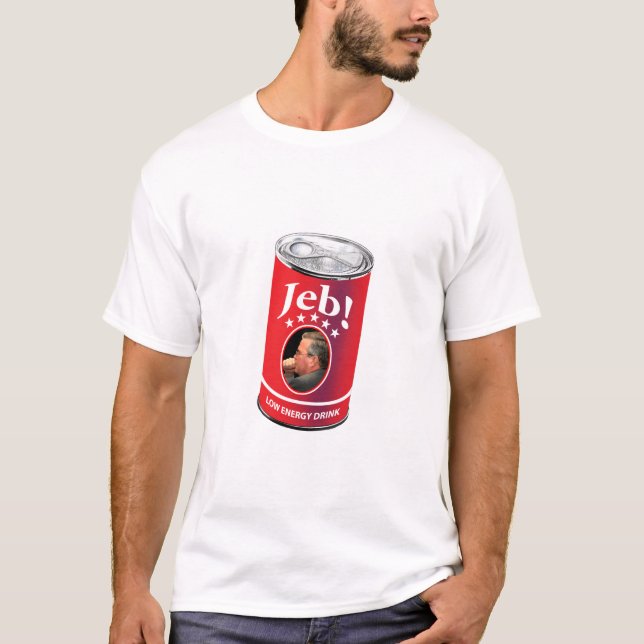 T-shirt Jeb Bush pour le Président Humor, boisson de basse (Devant)