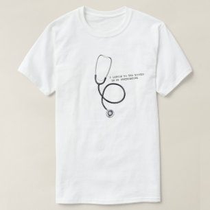T-shirt J'écoute les voix...drôle et humoristique