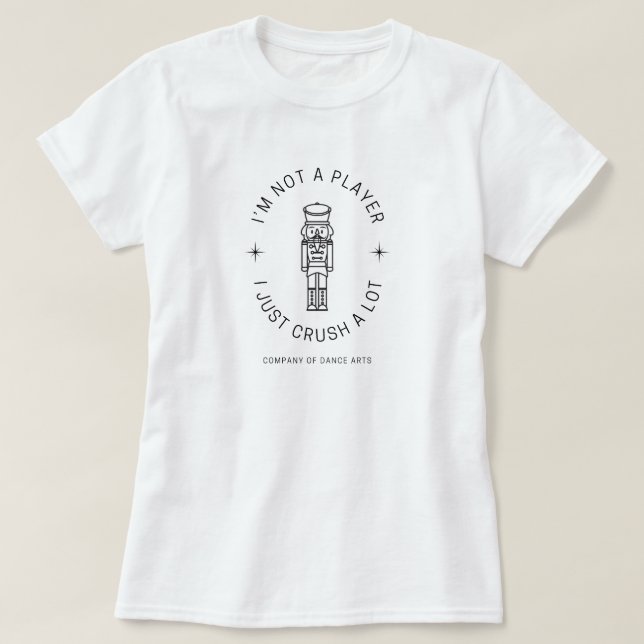 T-shirt J'écrase beaucoup (Design devant)