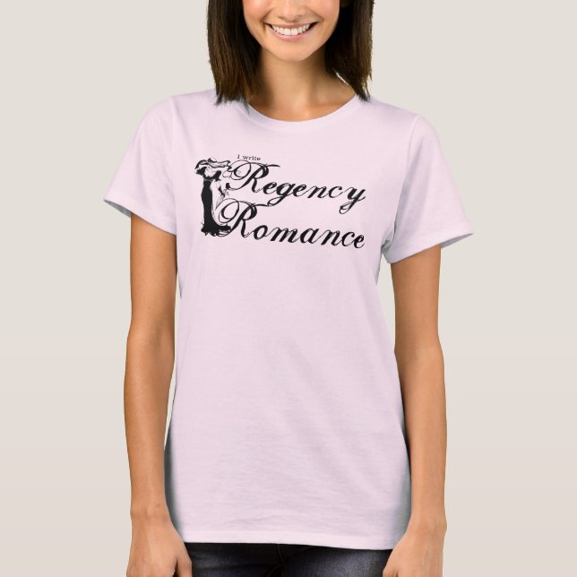 T-shirt J'écris Regency Romance (Devant)