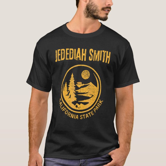 T-shirt Jedediah Smith California State Park (Devant)