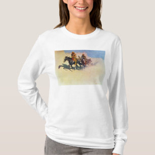 T-shirt Jedediah Smith faisant sa manière à travers le