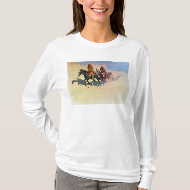 T-shirt Jedediah Smith faisant sa manière à travers le (Devant)