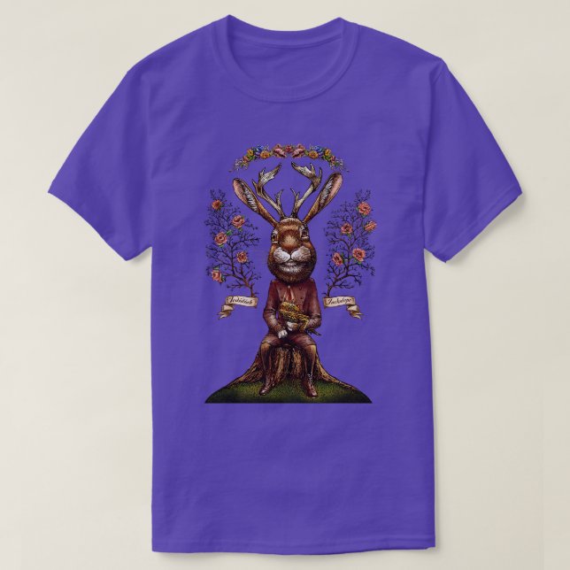 T-shirt Jedidiah Jackalope (Design devant)