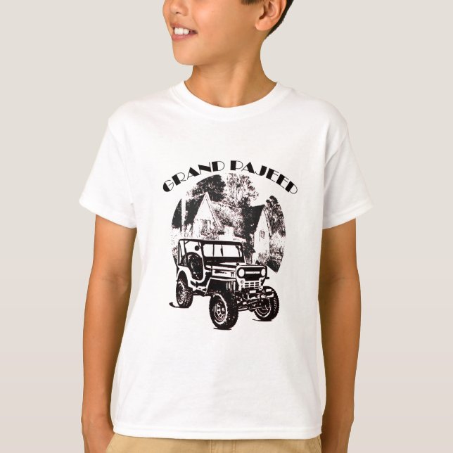 T-shirt Jeep grande de PA (Devant)