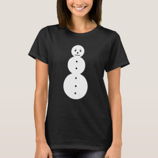 T-shirt Jeezy Snowman en colère Snowman Jeezy Snowman