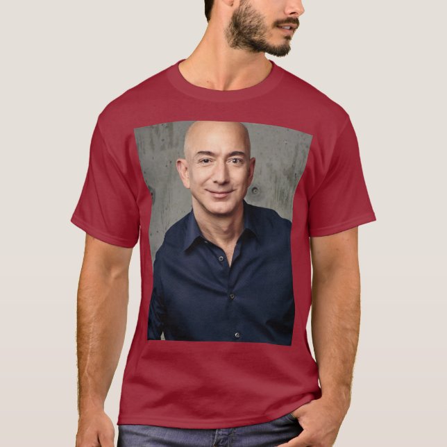 T-shirt jeff red (Devant)
