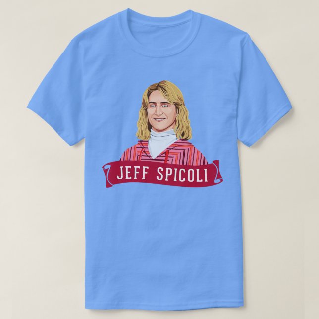 T-shirt Jeff Spicoli Portrait (Design devant)
