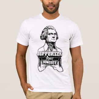 T-shirt Jefferson est ma chemise de Homeboy