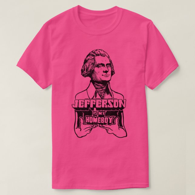 T-shirt Jefferson Est Mon Enfant (Design devant)