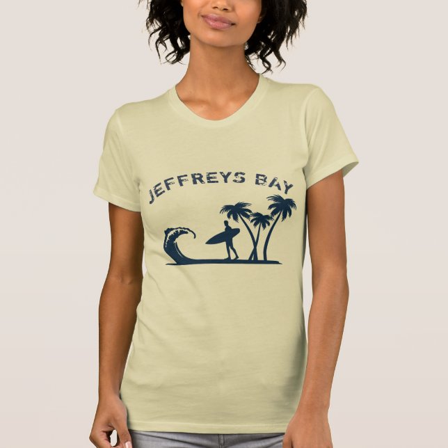 T-shirt JEFFREYS BAY, Afrique du Sud #2 (Devant)