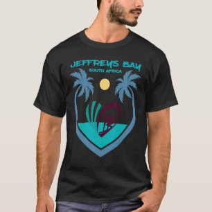 T-shirt Jeffreys Bay Afrique du Sud Surfing Souvenir Surf