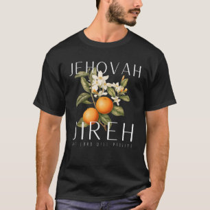 T-shirt Jehovah Jireh Graphisme Christian Jesus Retro Frui