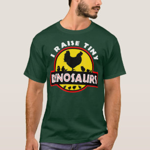 T-shirt J'Élève De Petits Dinosaures Chicket Lover