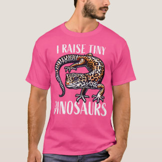 T-shirt J'élève de petits dinosaures Gecko Maman s pour fe