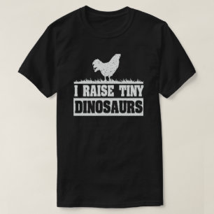 T-SHIRT J'ÉLÈVE DE PETITS DINOSAURS CHICKAAMER
